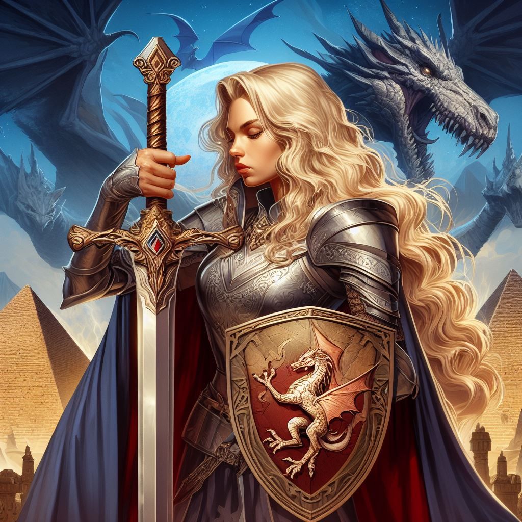Königin Fagora. Die Drachenrolle oder Nosphre Rolle.
