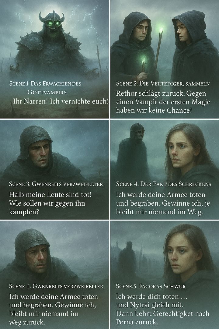 Königin Fagora. Das Schwert Viskur. Im Tal von Dornfels.
