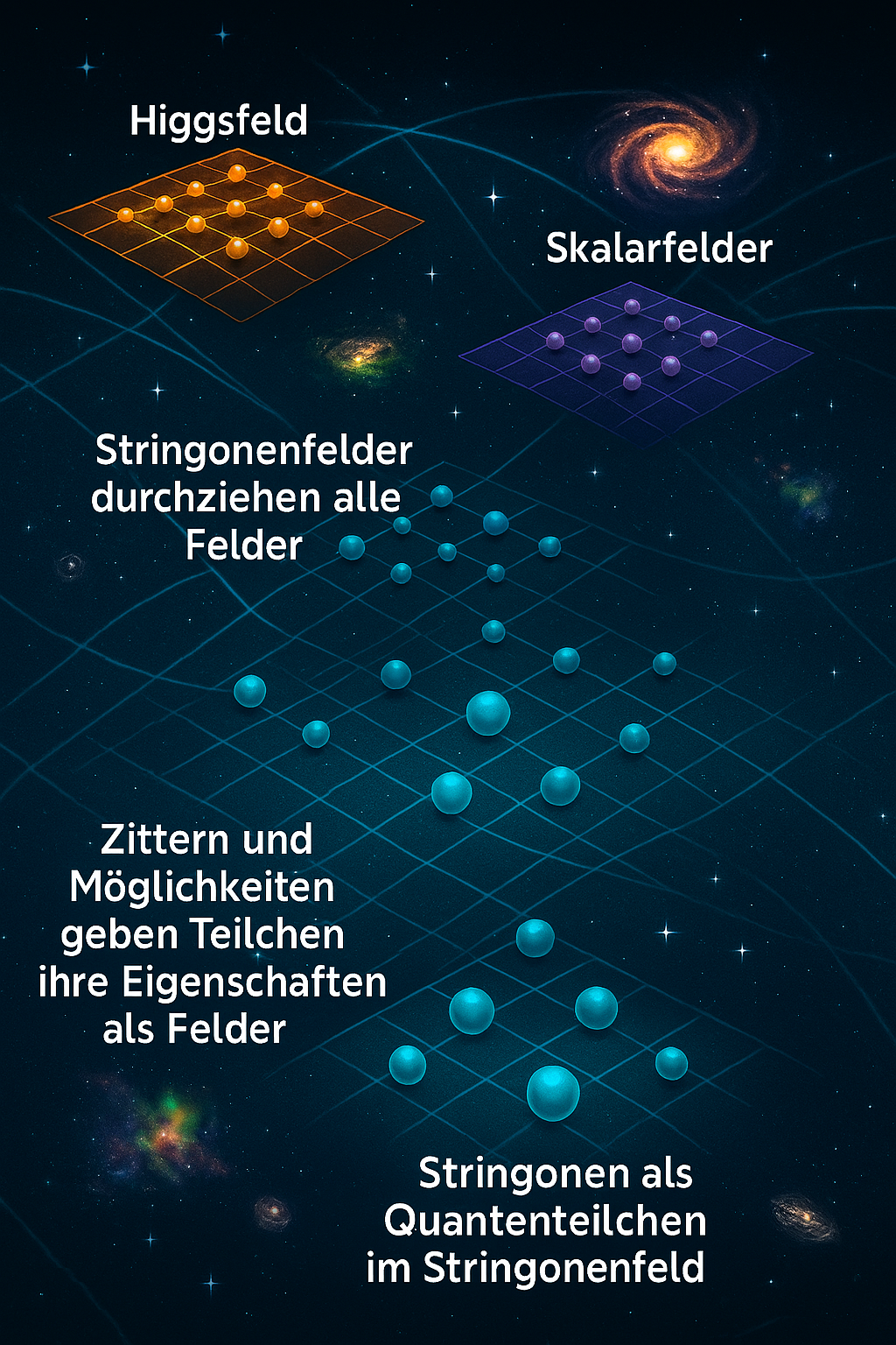 Higgsfeld, Topquark und Stringonen. Ist das Higgsfeld gefährdet????